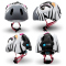 CRAZY SAFETY Zebra Fahrradhelm Kinder