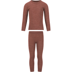 ZigZag Terry Merino Wolle Skiunterwäsche Set Kinder