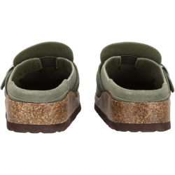 Cruz Emilian Leder Moc Toe Kork Clogs Damen