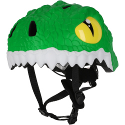 CRAZY SAFETY Crocodile Fahrradhelm Kinder