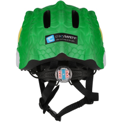 CRAZY SAFETY Crocodile Fahrradhelm Kinder