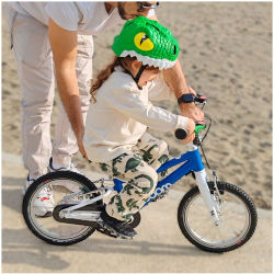 CRAZY SAFETY Crocodile Fahrradhelm Kinder