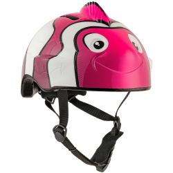 CRAZY SAFETY Clown Fish Fahrradhelm Kinder