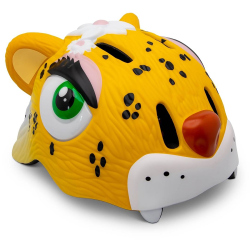 CRAZY SAFETY Leopard Fahrradhelm Kinder