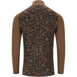 SLOPE Rei Printed 1/2-Zip Ski Langarmshirt Herren