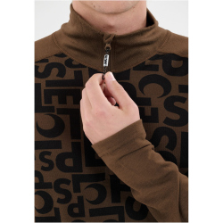 SLOPE Rei Printed 1/2-Zip Ski Langarmshirt Herren