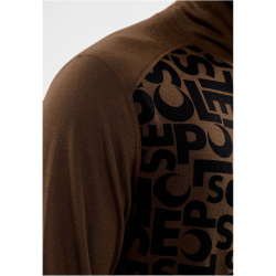 SLOPE Rei Printed 1/2-Zip Ski Langarmshirt Herren