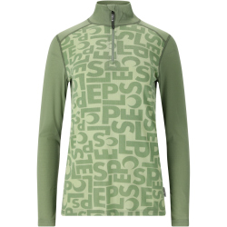 SLOPE Rei Printed 1/2-Zip Ski Langarmshirt Damen