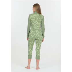 SLOPE Rei Printed 1/2-Zip Ski Langarmshirt Damen