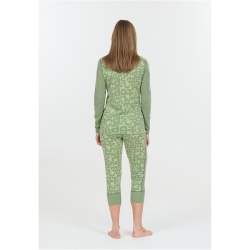 SLOPE Rei Printed Baselayer 3/4-Skiunterhose Damen
