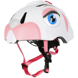 CRAZY SAFETY Bunny Fahrradhelm Kinder