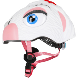 CRAZY SAFETY Bunny Fahrradhelm Kinder