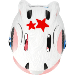CRAZY SAFETY Bunny Fahrradhelm Kinder