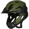 CRAZY SAFETY Titan Fullface Fahrradhelm Kinder 3085 - army green M (54-57 cm)