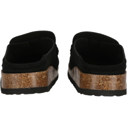 Cruz Emilio Leder Moc Toe Kork Clogs Herren 1001 - black 42