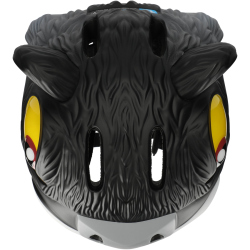 CRAZY SAFETY Panther Fahrradhelm Kinder 1001 - black S...