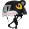 CRAZY SAFETY Panther Fahrradhelm Kinder 1001 - black S (49-55 cm)