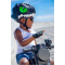 CRAZY SAFETY Dragon Fahrradhelm Kinder 1001 - black S (49-55 cm)