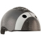 CRAZY SAFETY Football Fahrradhelm Kinder 1001 - black S (49-55 cm)