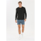 VIRTUS Walton Performance langarm Trainingsshirt Herren 1001 - black S