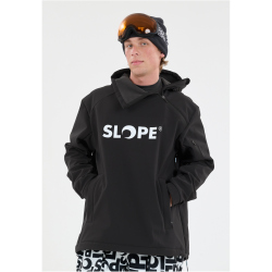 SLOPE Fletcher Softshell Schlupfjacke Herren 1001 - black XS