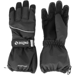 ZigZag Kempston Handschuhe Kinder 1001 - black L (152/158)