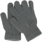 3er Pack ZigZag Neckar Strickhandschuhe Kinder 1001 - black
