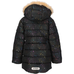 ZigZag Astrid Printed Pro-Lite Steppjacke Mädchen 1001 - black 3 (98/104)