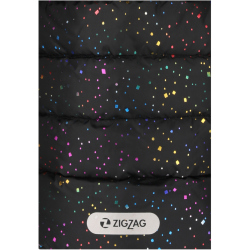 ZigZag Astrid Printed Pro-Lite Steppjacke Mädchen 1001 - black 3 (98/104)