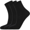 3er Pack ZigZag Gubic Socken Kinder 1001 - black 25-28