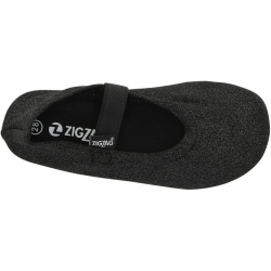 ZigZag Denise Glitter Gymnastik Schläppchen Kinder 1001 - black 24