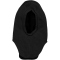 ZigZag Pecan Knit Windproof Balaclava Sturmhaube Kinder 1001 - black 52-54 cm