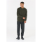 Cruz Fultan Crew Neck Sweatshirt Herren 1071M - black ink melange S