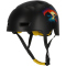 CRAZY SAFETY Rampage Skating Fahrradhelm 0162 - black orange M (54-57 cm)
