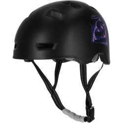CRAZY SAFETY Rampage Snake Fahrradhelm 196 - black purple...