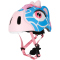 CRAZY SAFETY Giraffe Fahrradhelm Kinder 0136 - blue S (49-55 cm)