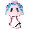 CRAZY SAFETY Giraffe Fahrradhelm Kinder 0136 - blue S (49-55 cm)