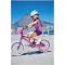 CRAZY SAFETY Giraffe Fahrradhelm Kinder 0136 - blue S (49-55 cm)