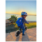CRAZY SAFETY Shark Fahrradhelm Kinder 0136 - blue S (49-55 cm)