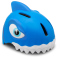 CRAZY SAFETY Shark Fahrradhelm Kinder 0136 - blue S (49-55 cm)