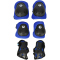 CRAZY SAFETY Protection Gear Schoner Set Kinder 0136 - blue S
