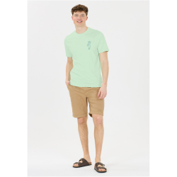 Cruz Alymos Printed T-Shirt Herren 2156 - brook green M