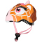 CRAZY SAFETY Giraffe Fahrradhelm Kinder 131 - brown S (49-55 cm)