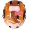 CRAZY SAFETY Giraffe Fahrradhelm Kinder 131 - brown S (49-55 cm)