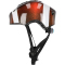 CRAZY SAFETY Football Fahrradhelm Kinder 131 - brown S (49-55 cm)
