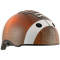 CRAZY SAFETY Football Fahrradhelm Kinder 131 - brown S (49-55 cm)