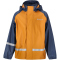 ZigZag Gilbo PU Regenjacke + Regenhose Set Kinder 5101 - buckthorn brown 3 (98/104)