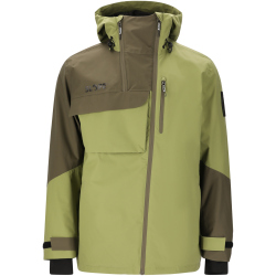 SLOPE Zuko Lined Shell Skijacke Herren 3255 - calliste green XS
