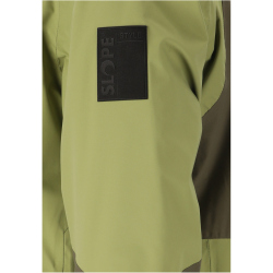 SLOPE Zuko Lined Shell Skijacke Herren 3255 - calliste green S