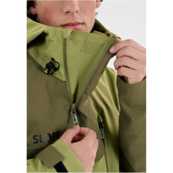 SLOPE Zuko Lined Shell Skijacke Herren 3255 - calliste green S
